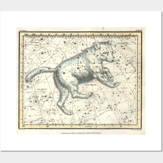 Ursa Major Big Dipper - Alexander Jamieson Wall Art by forgottenbeauty